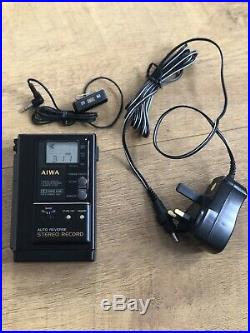 Vintage Aiwa Hs-j202 Walkman Player Radio Cassette Recorder Stereo Japan
