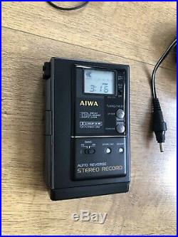 Vintage Aiwa Hs-j202 Walkman Player Radio Cassette Recorder Stereo Japan
