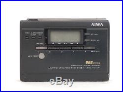 Vintage Aiwa Stereo Radio Cassette Recorder HS-JX50 Untested