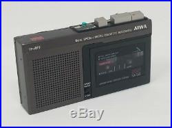 Vintage Aiwa TP-M9 micro cassette voice recorder DISCONTINUED COLLECTIBLE