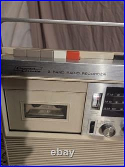 Vintage Aiwa TPR-101 Solid-state 3-band Radio-cassette Recorder Works Ultra Rare