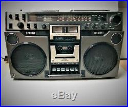 Vintage Aiwa TPR-950H Stereo Radio Cassette Recorder Boom Box With FM/Short Wave