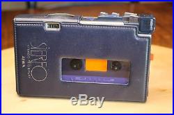 Vintage Aiwa Walkman HS-F1 Stereo Cassette Recorder/Player with Case
