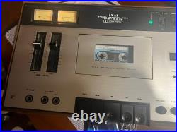 Vintage Akai CS-34D Cassette Deck WORKS