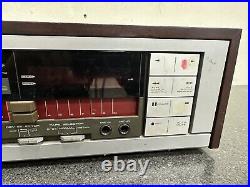 Vintage Akai CS-F39R Stereo Cassette Deck Recorder In Wood, WORKS