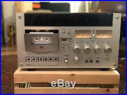 Vintage Akai GXC 570D II Cassette Stereo Tape Deck/Recorder. Read Description