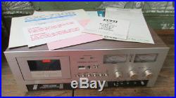 Vintage Akai GXC-730D Auto Reverse Stereo Cassette Player Recorder Working