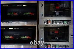 Vintage Akai GXC-735 D Cassette Deck Recording Playback Possible bk929 Authentic