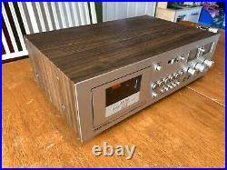 Vintage Akai GXC-760D 3-heads Tape Recorder Cassette Deck AS IS