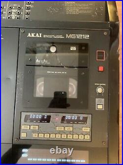 Vintage Akai MG1212 12 Channel Mixer/Recorder FOR PARTS OR REPAIR