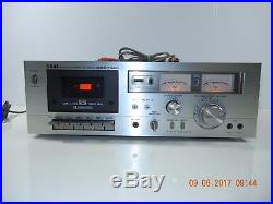Vintage Akai Stereo Cassette Player Recorder Model Gxc-706d Made In Japan