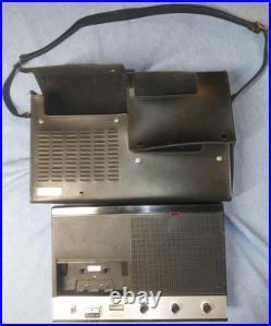 Vintage Ampex Micro 20 Audio Cassette Recorder / Player Complete with Case WORKS