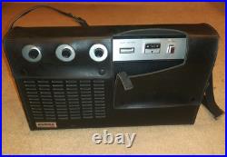 Vintage Ampex Micro 20 Audio Cassette Recorder / Player Complete with Case WORKS