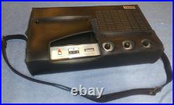 Vintage Ampex Micro 20 Audio Cassette Recorder / Player Complete with Case WORKS