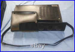 Vintage Ampex Micro 20 Audio Cassette Recorder / Player Complete with Case WORKS