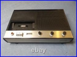 Vintage Ampex Micro 20 Audio Cassette Recorder / Player Complete with Case WORKS