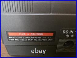 Vintage Analog Tascam Porta One Mini Studio 4 Track Cassette Recorder