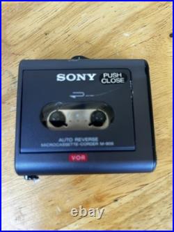 Vintage Analogue Tape Recorder Sony M-909 Microcassette (NO CASE) Free Ship