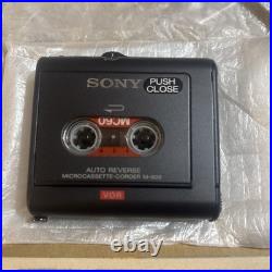 Vintage Analogue Tape Recorder Sony M-909 Microcassette REPAIR/NOT WORKING