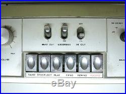 Vintage Audiologic Randix Model SCR-3266 Boombox Am/Fm Cassette Recorder +Player