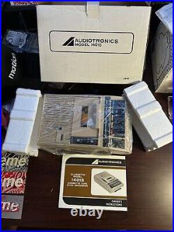 Vintage Audiotronics Cassette Tape Recorder Player Model 1401S BRAND NEW IN BOX