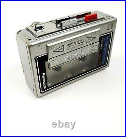 Vintage BIT Talkman II Panasonic FM Cassette Recorder CrO2Metal Boston Inst Tech