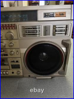 Vintage BOOMBOX CONION C-100F Ghetto Blaster Cassette Radio Record WORKING NICE