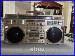 Vintage BOOMBOX CONION C-100F Ghetto Blaster Cassette Radio Record WORKING NICE