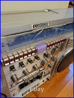 Vintage BOOMBOX CONION C-100F Ghetto Blaster Cassette Radio recorder