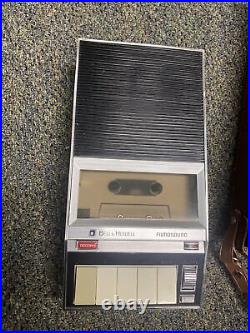 Vintage Bell & Howell Filmosound Cassette Tape Player/Recorder W- Leather Case