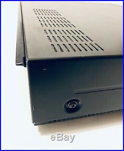 Vintage Black Panasonic HQ NV-FS90 Video Cassette Recorder VHS With Remote