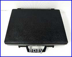 Vintage Bohsei Briefcase Stereo Sound System Model 6100, AM/FM, Cassette Phono