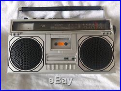 Vintage Boombox GhettoBlaster Radio Cassette Recorder Boom Box Ghetto Blaster