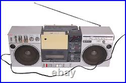 Vintage Boombox HITACHI TRK W1W Stereo Cassette Recorder Made In Japan