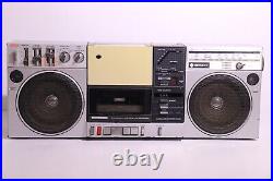 Vintage Boombox HITACHI TRK W1W Stereo Cassette Recorder Made In Japan