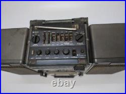 Vintage Boombox Hitachi TRK 9150W FM/MWithSW Setero Cassette Recorder Player