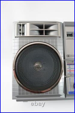 Vintage Boombox JVC RC-770JW Stereo Radio Cassette Recorder Working MINT