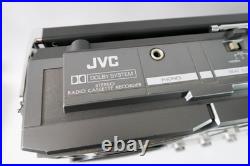 Vintage Boombox JVC RC-770JW Stereo Radio Cassette Recorder Working MINT