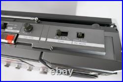 Vintage Boombox JVC RC-770JW Stereo Radio Cassette Recorder Working MINT