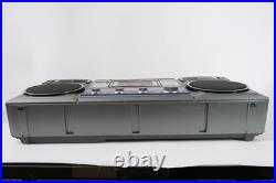 Vintage Boombox JVC RC-770JW Stereo Radio Cassette Recorder Working MINT