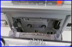 Vintage Boombox JVC RC-770JW Stereo Radio Cassette Recorder Working MINT