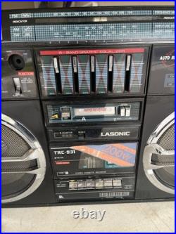 Vintage Boombox Radio Lasonic TRC-931 TRC931 Cassette Recorder Player