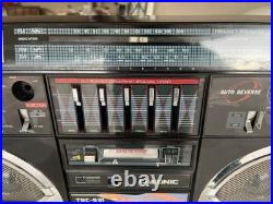 Vintage Boombox Radio Lasonic TRC-931 TRC931 Cassette Recorder Player