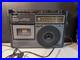 Vintage-Boombox-Sanyo-Radio-Cassette-Recorder-AC-DC-Mic-Aux-Bat-Indicator-Works-01-siat