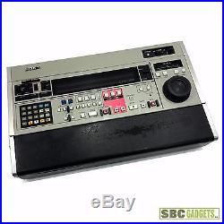 Vintage Bundle Sony Remote Control Panel Adapter Box, Video Cassette Recorder