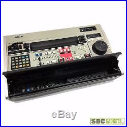 Vintage Bundle Sony Remote Control Panel Adapter Box, Video Cassette Recorder
