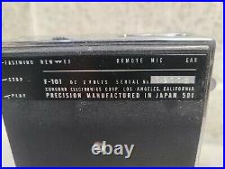 Vintage CONCORD Cassette Recorder F-101 Works #SA