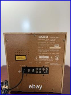 Vintage Casio 1994 MS4CD AM/FM Radio/Cd Player/Cassette Recorder Equalizer READ
