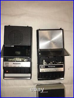 Vintage Cassette players, recorders, am/fm radio, walkie-talkie, CD player