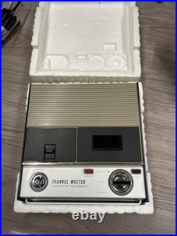 Vintage Channel Master Cassette Tape Player Recorder 6308 Tested Japan Box Mic Vintage Channel Master Cassette Tape Player Recorder 6308 Tested Japan Box Mic
